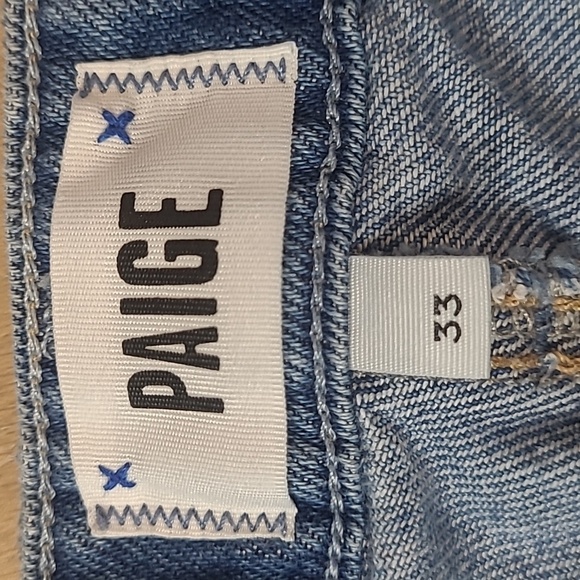 PAIGE Jeans Women's sz 33 Noella High Rise Denim Jeans - Picture 7 of 14